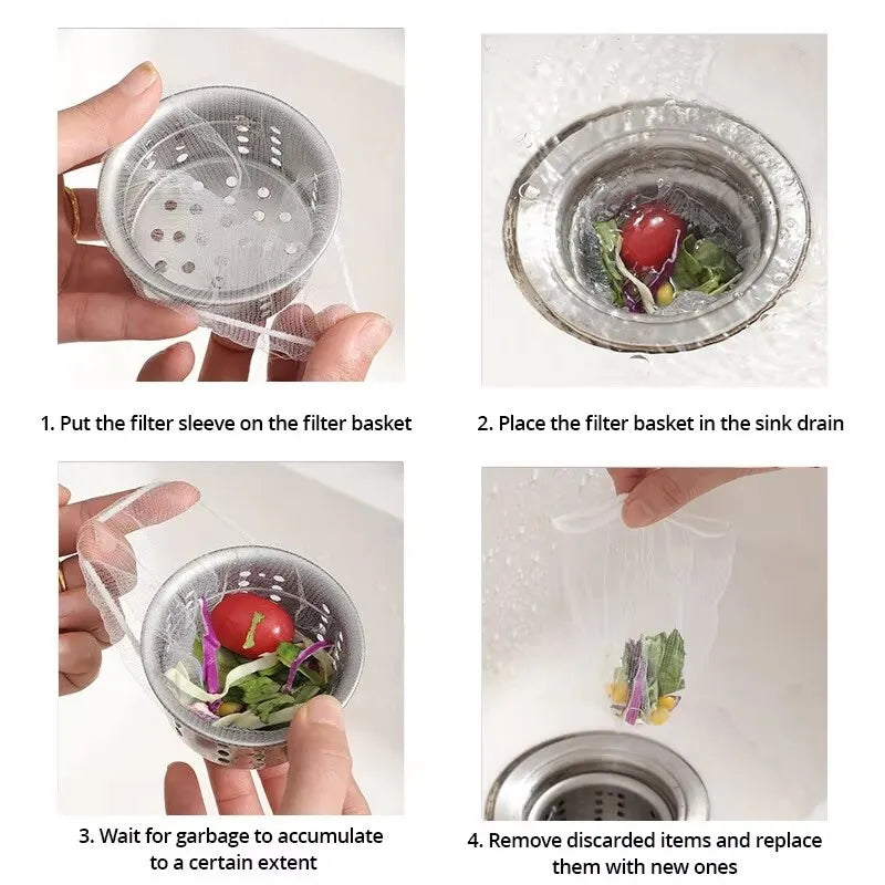 Kitchif SinkFilter 100Pcs